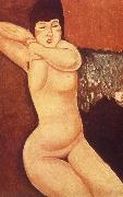 Amedeo Modigliani Reclining nude with Clasped Hand Germany oil painting artist